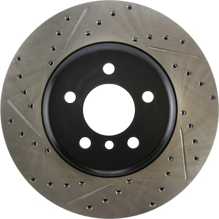 Centric Parts Sport Drilled/Slotted Brake Rotor, 127.34124R 127.34124R